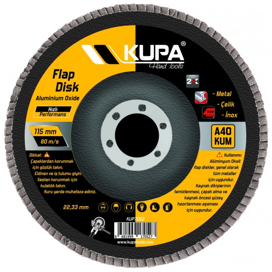 FLAP DİSK ZIMPARA 120 KUM